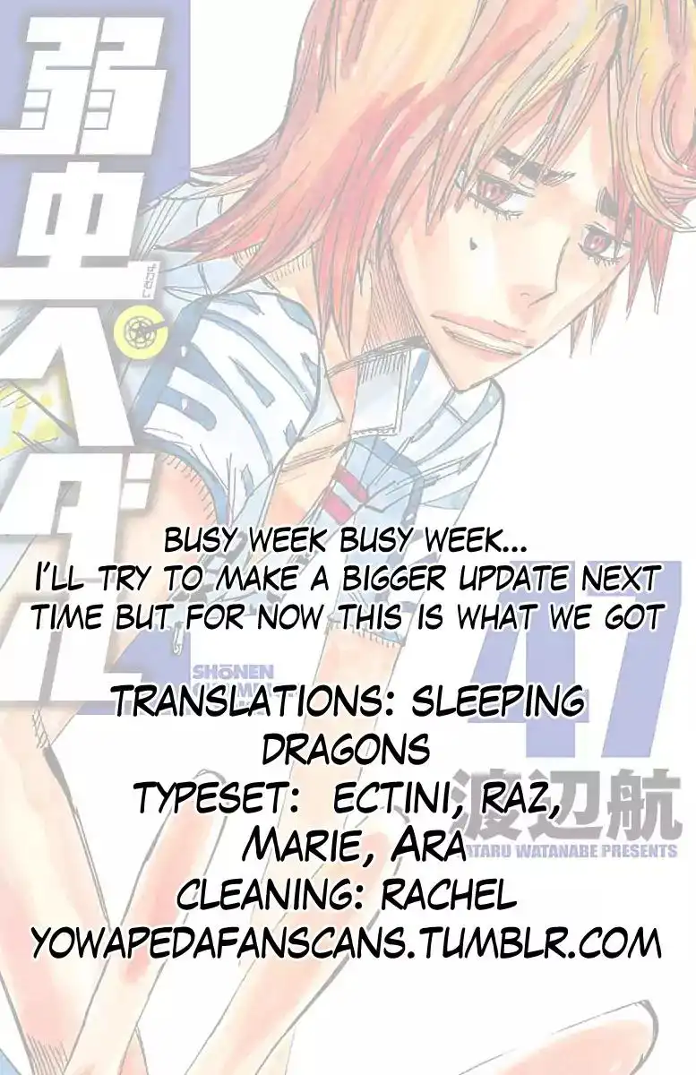 Yowamushi Pedal Chapter 402 18